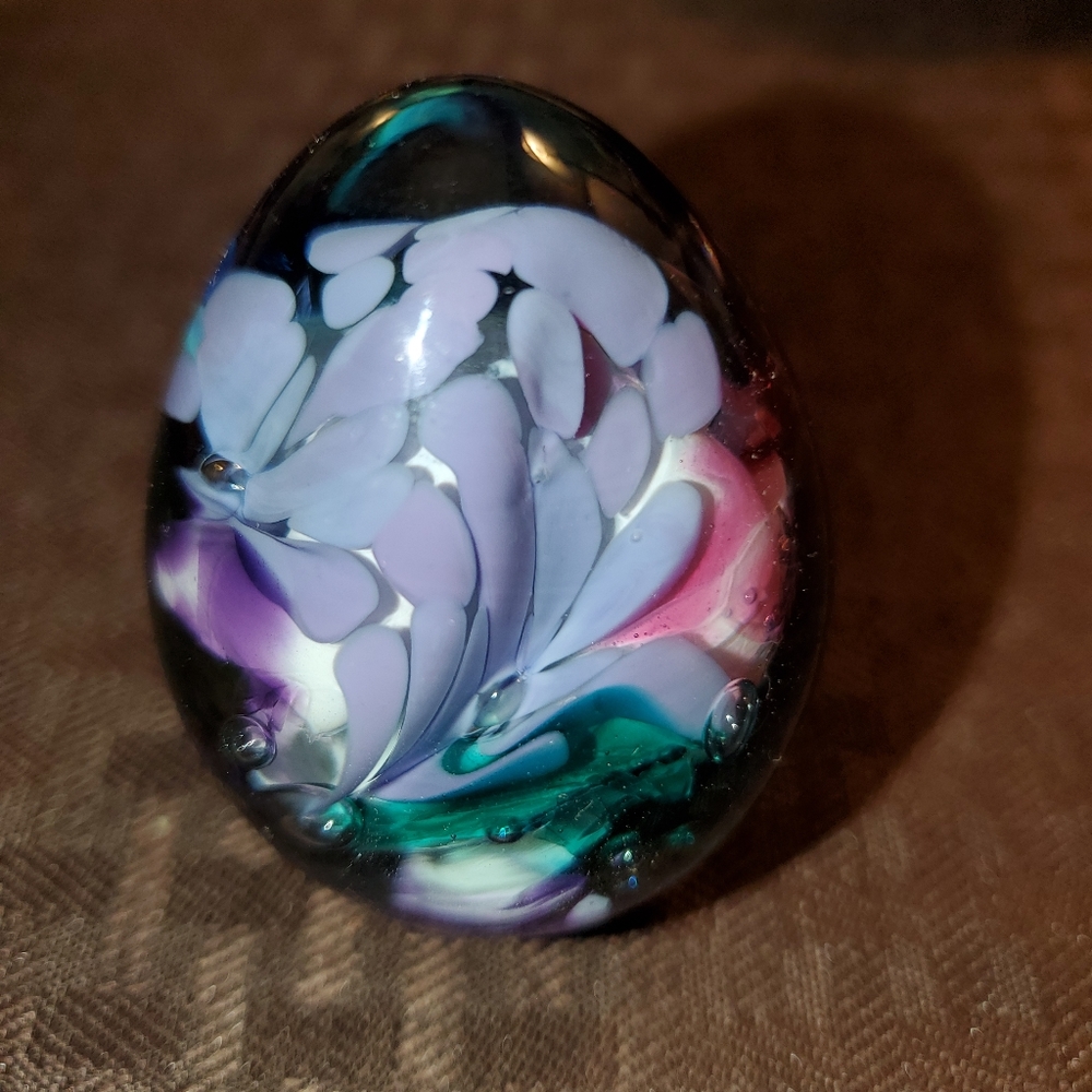Mount St. Helen Ash paperweight.